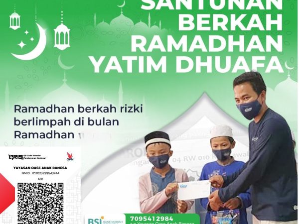 Santunan Berkah Ramadhan Yatim Dhuafa