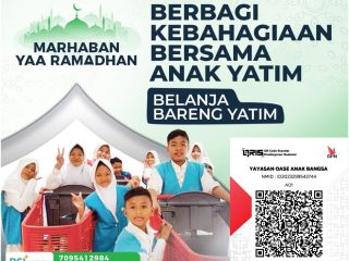 Berbagi Kebahagiaan Bersama Anak Yatim