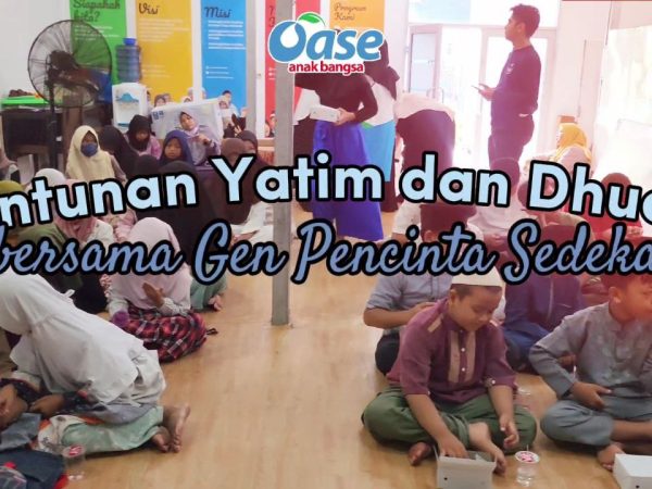 Santunan Yatim dan Dhuafa Bersama Gen Pecinta Sedekah