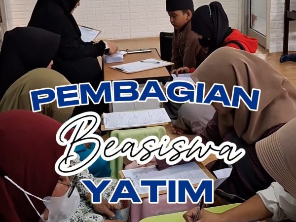 PENYALURAN BEASISWA YATIM