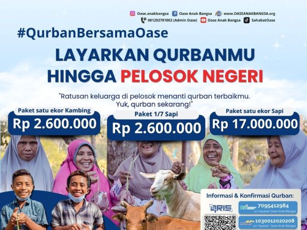 LAYARKAN QURBANMU HINGGA PELOSOK NEGERI